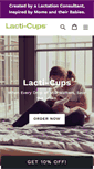 Mobile Screenshot of lacticups.com